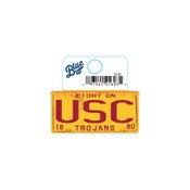 USC Trojans Mini State License Lifestyle Sticker